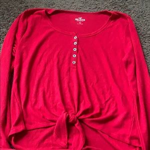women’s long sleeve hollister top